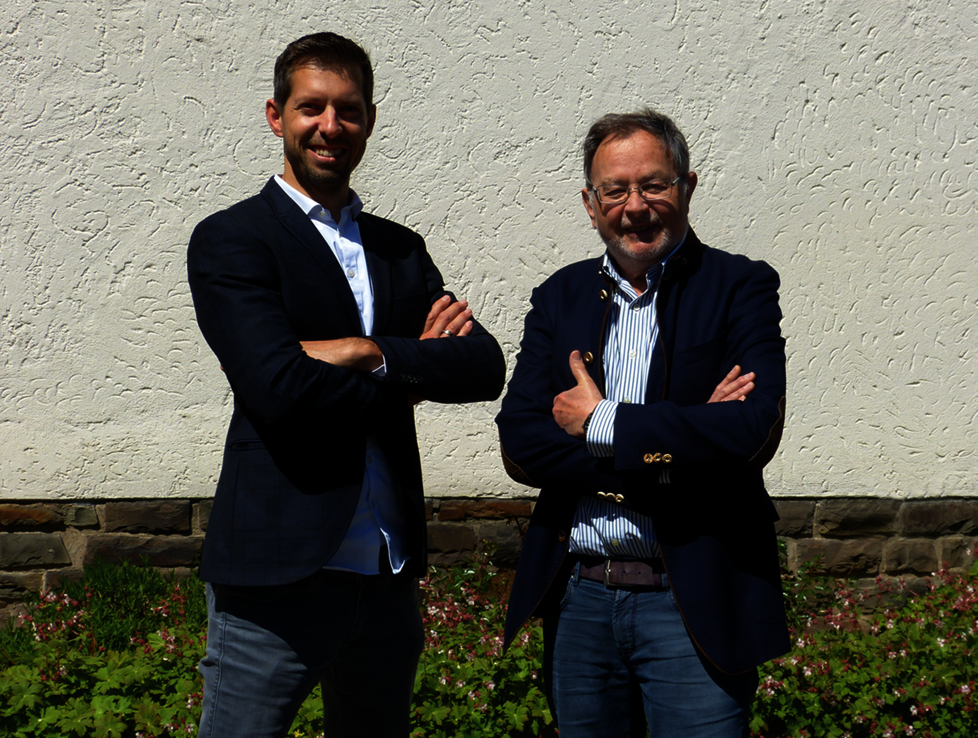 Managing directors Christian Rothe and Gert Busch