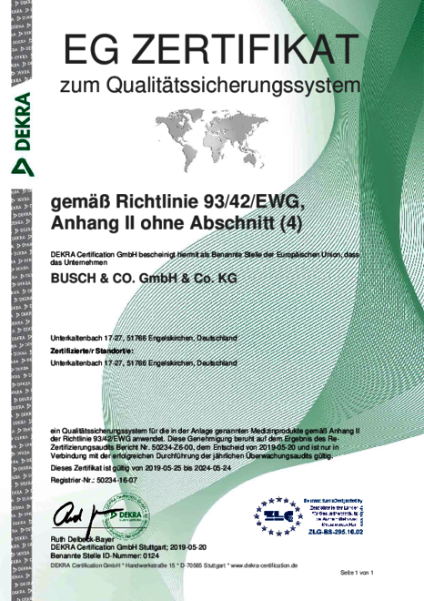 Medizinprodukte-Richtlinie 93/42EWG